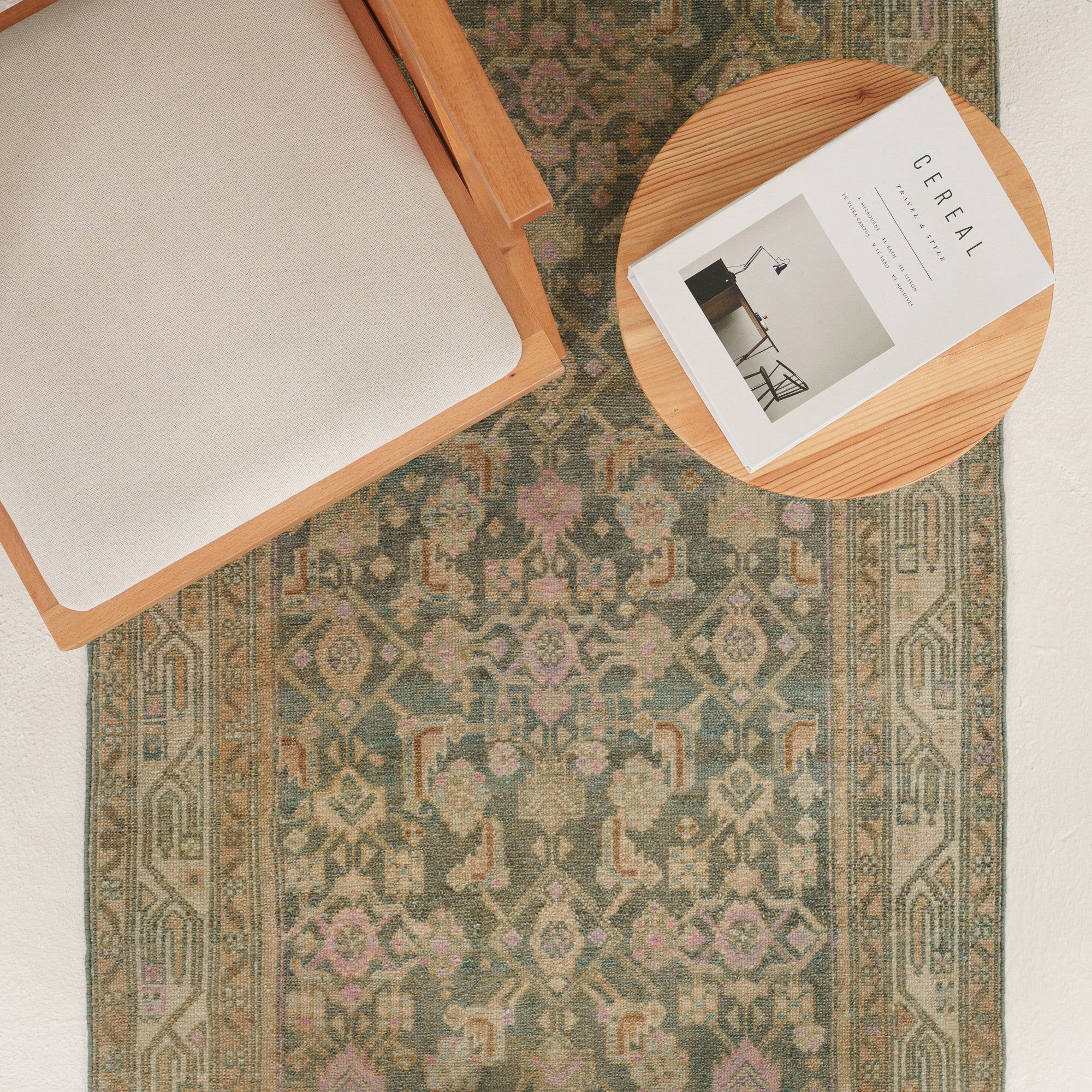 Almvira - Vintage Persian Runner Rug