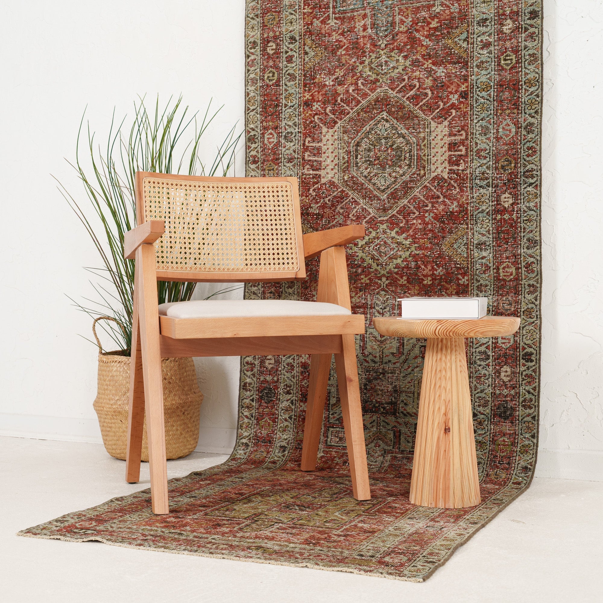 Bedrika - Vintage Persian Runner Rug