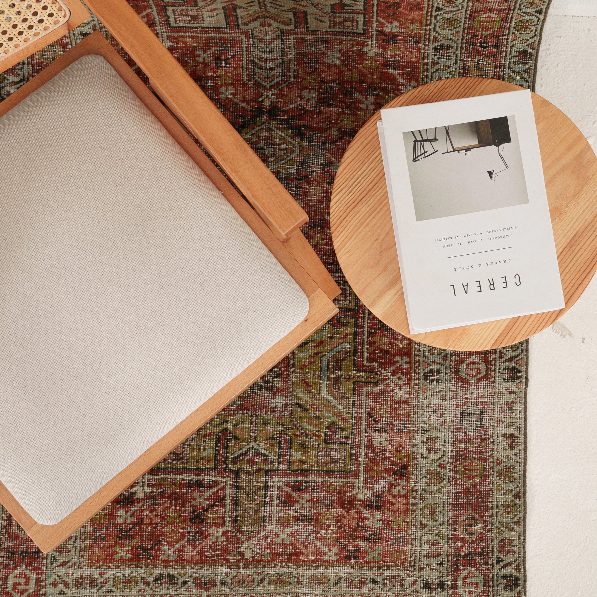 Bedrika - Vintage Persian Runner Rug