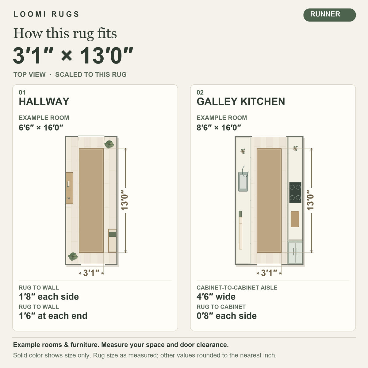 3x13 Rug Size Guide