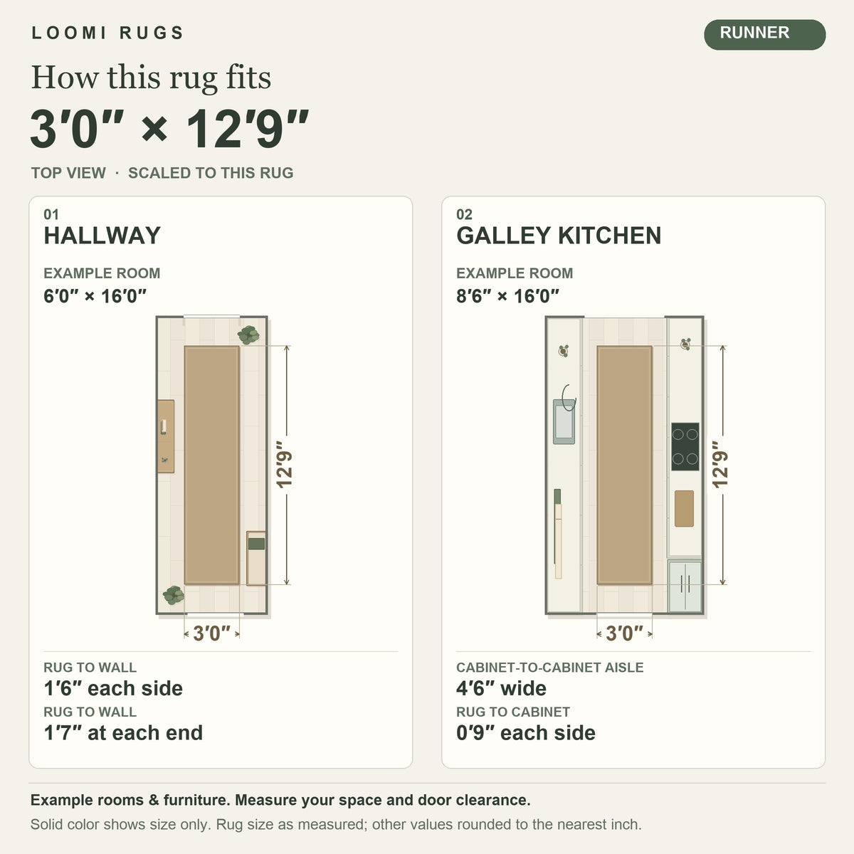3x13 Rug Size Guide