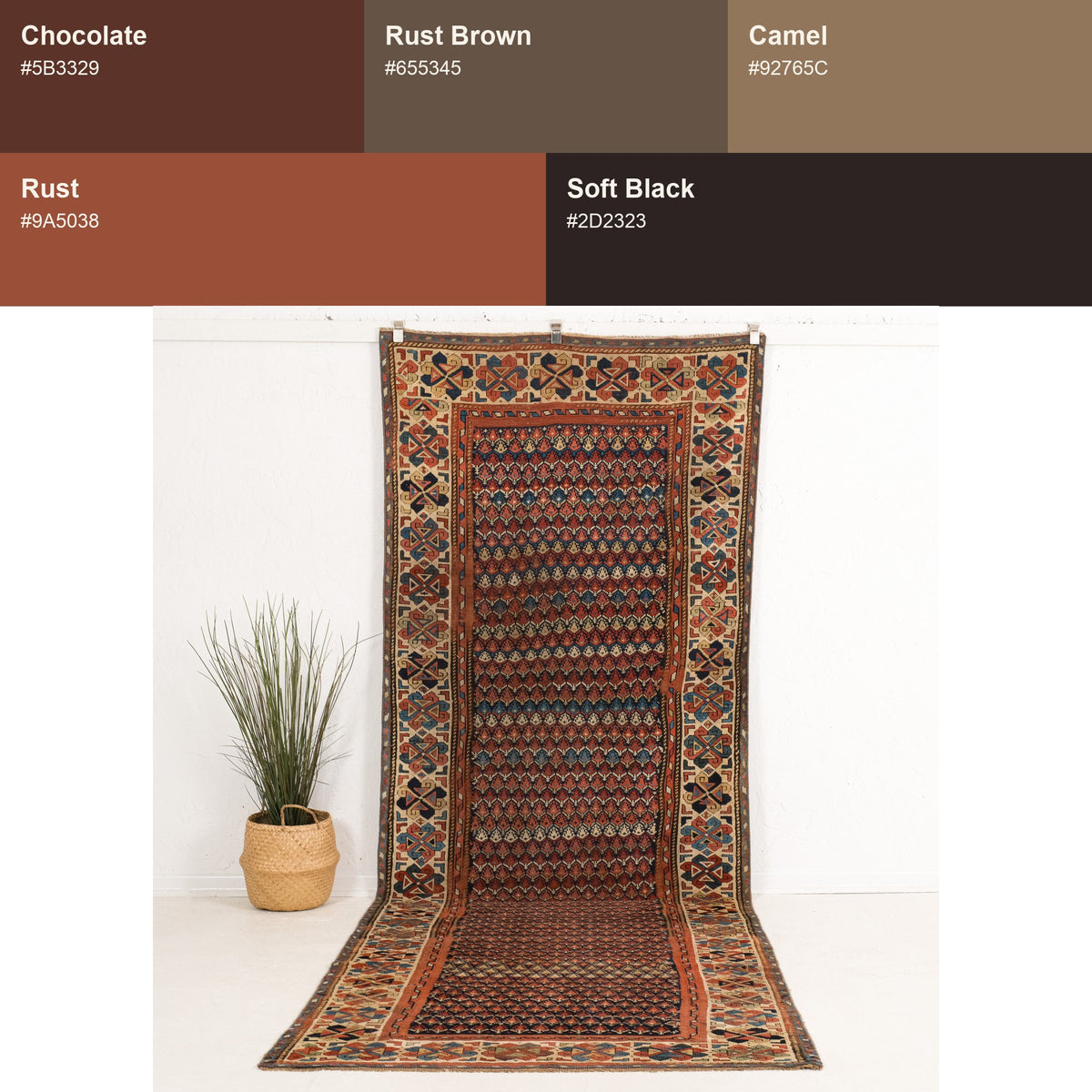 Runner Red Antique Rug