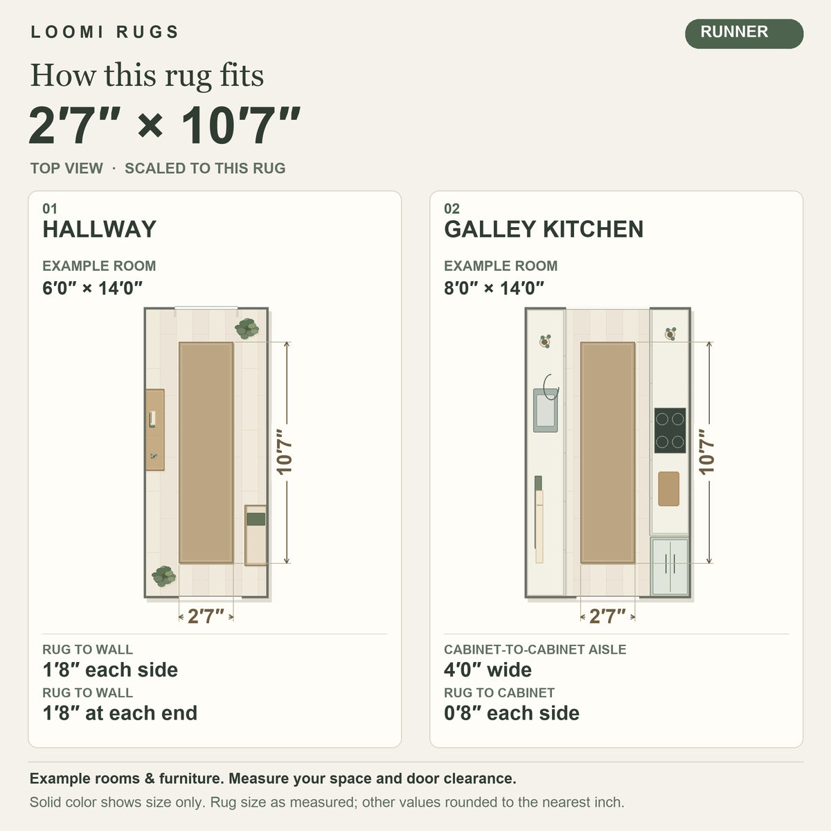 3x11 Rug Size Guide