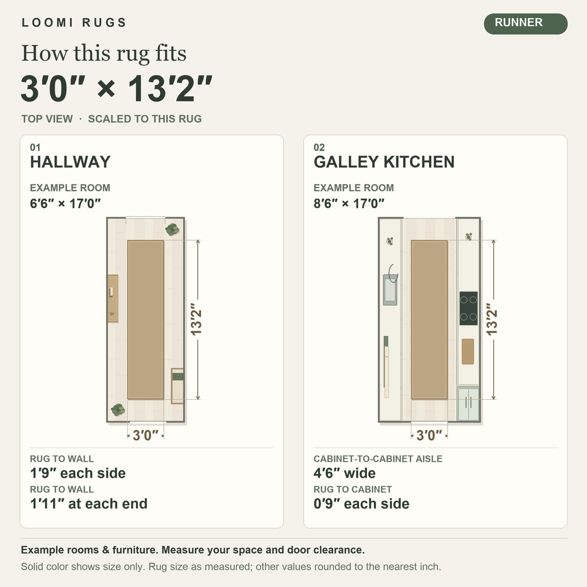 3x13 Rug Size Guide