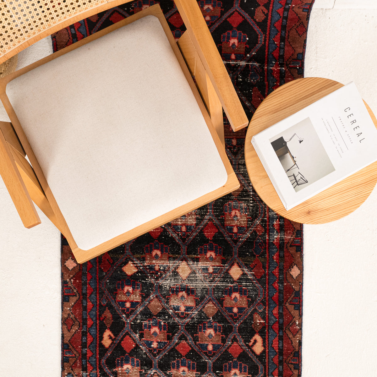 Oriental Black Runner Rug