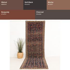 Runner Blue Antique Rug