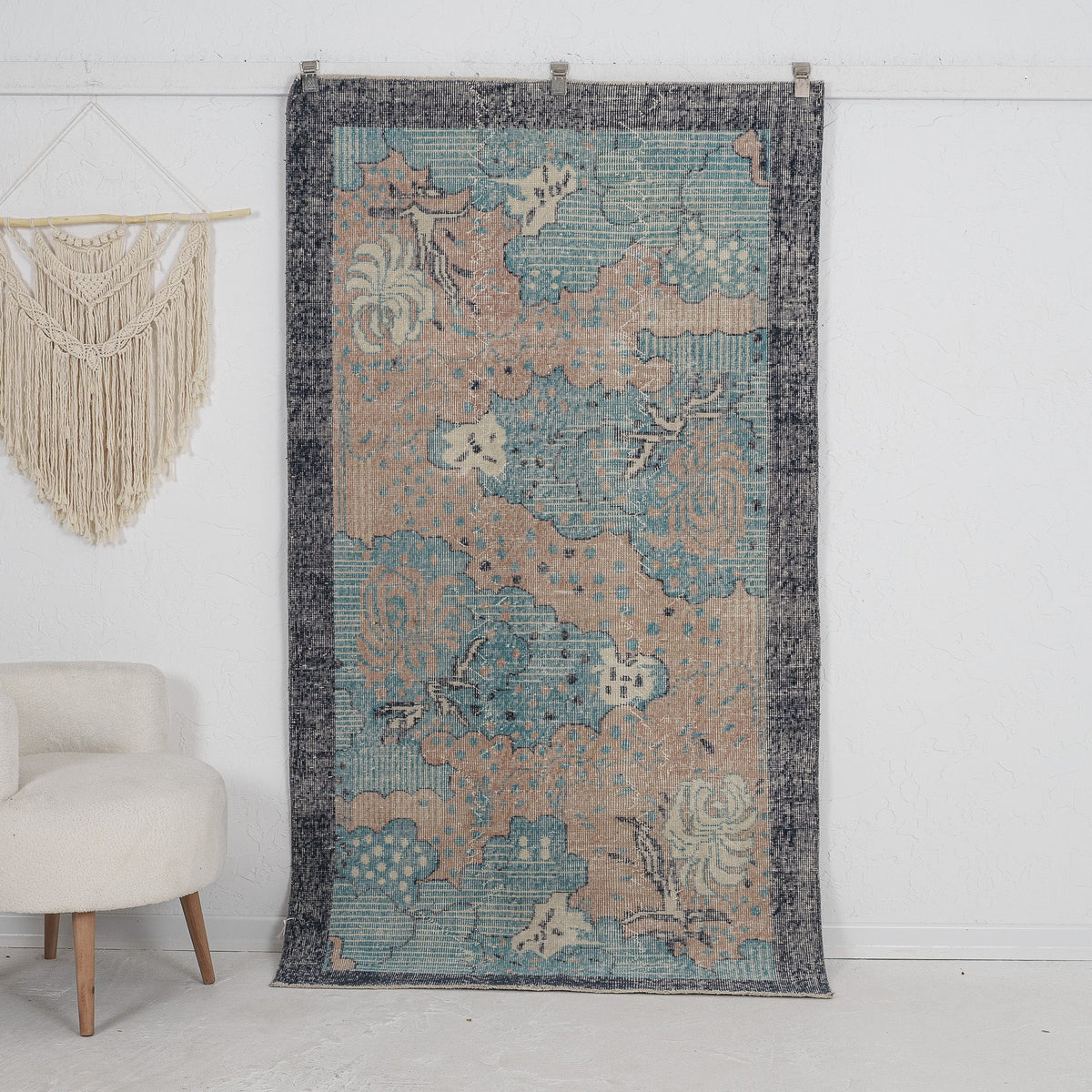 Kayora - Vintage Turkish Small Rug