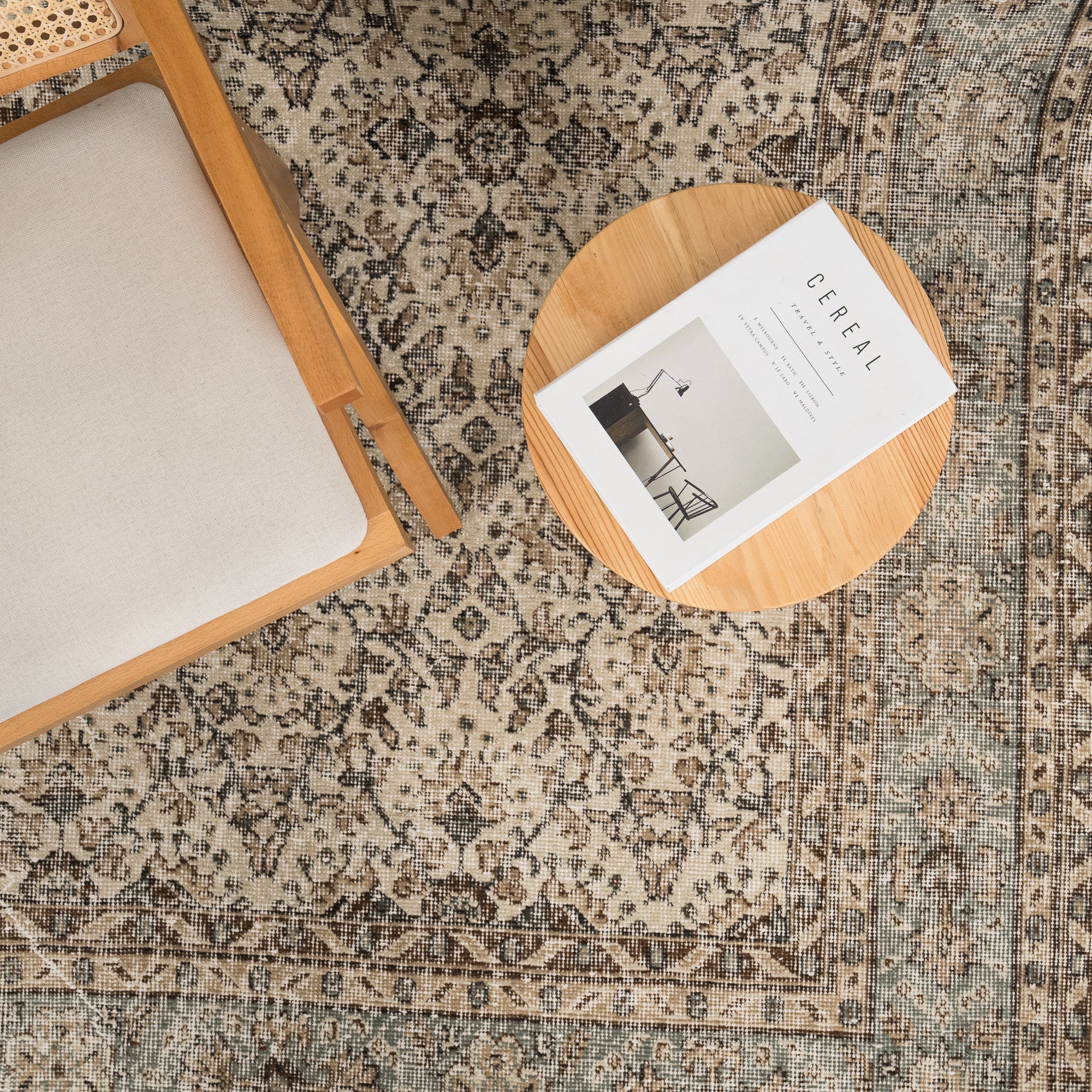 Mirelith - Vintage Turkish Area Rug