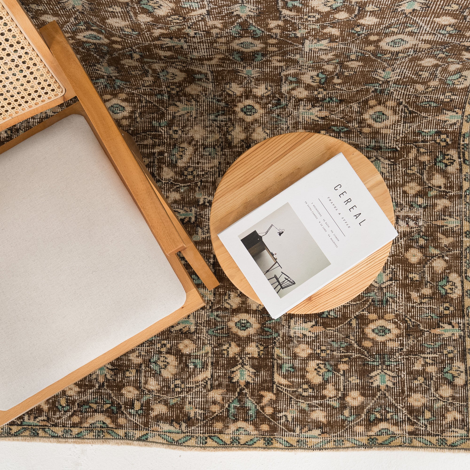 Calyvia - Vintage Turkish Area Rug