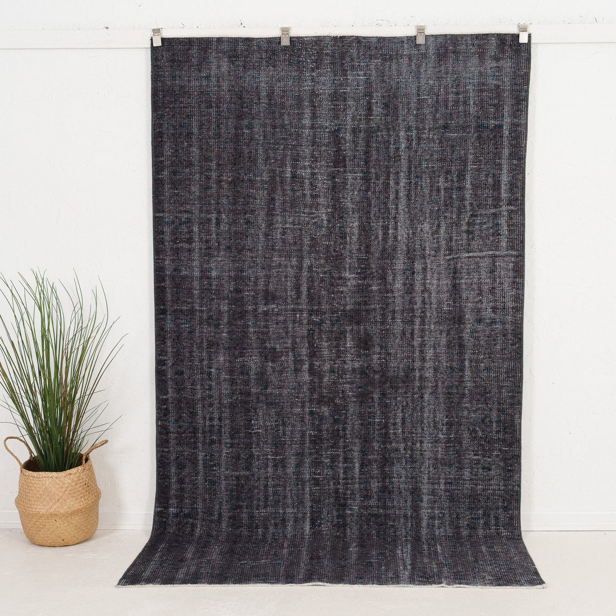 5' x 8' - Vintage Turkish Area Rug, Gray - Alatara | Kuden Rugs