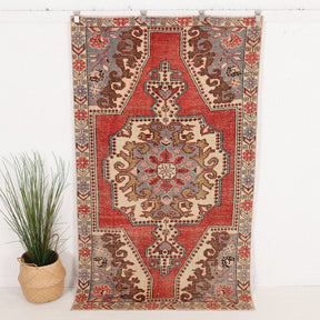 Aglosa - Vintage Turkish Area Rug
