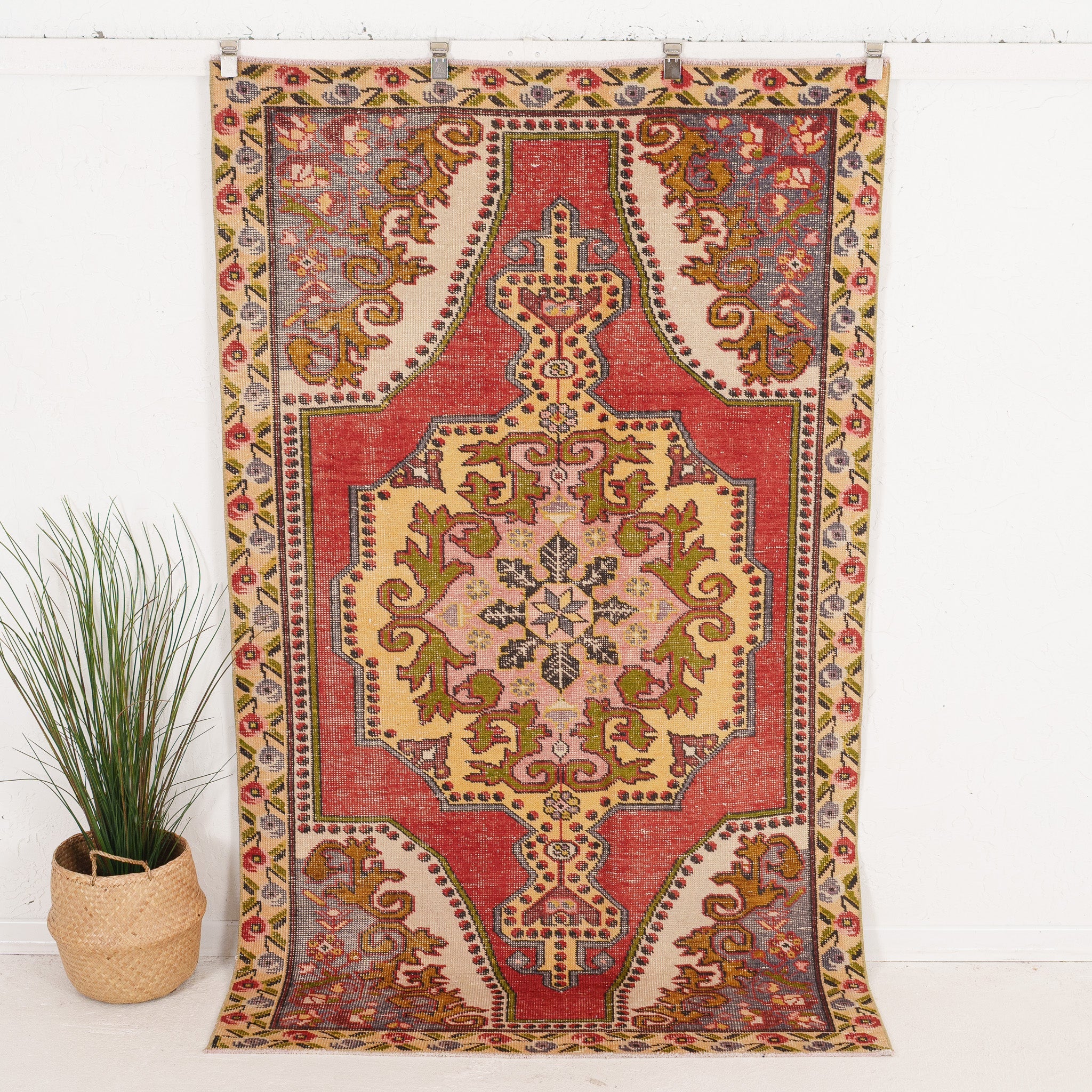 Aegina - Vintage Turkish Area Rug