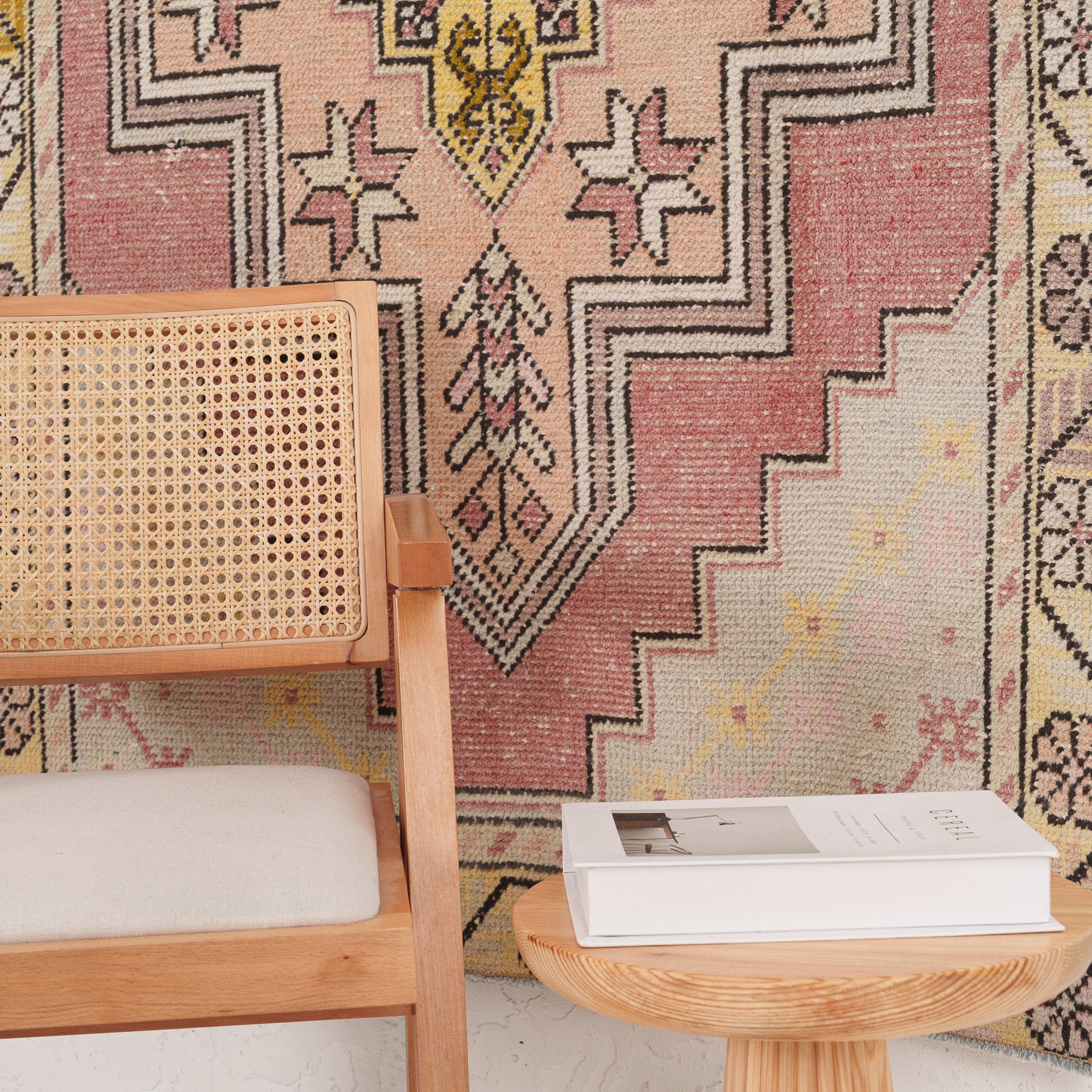 Oriental Pink Area Rug