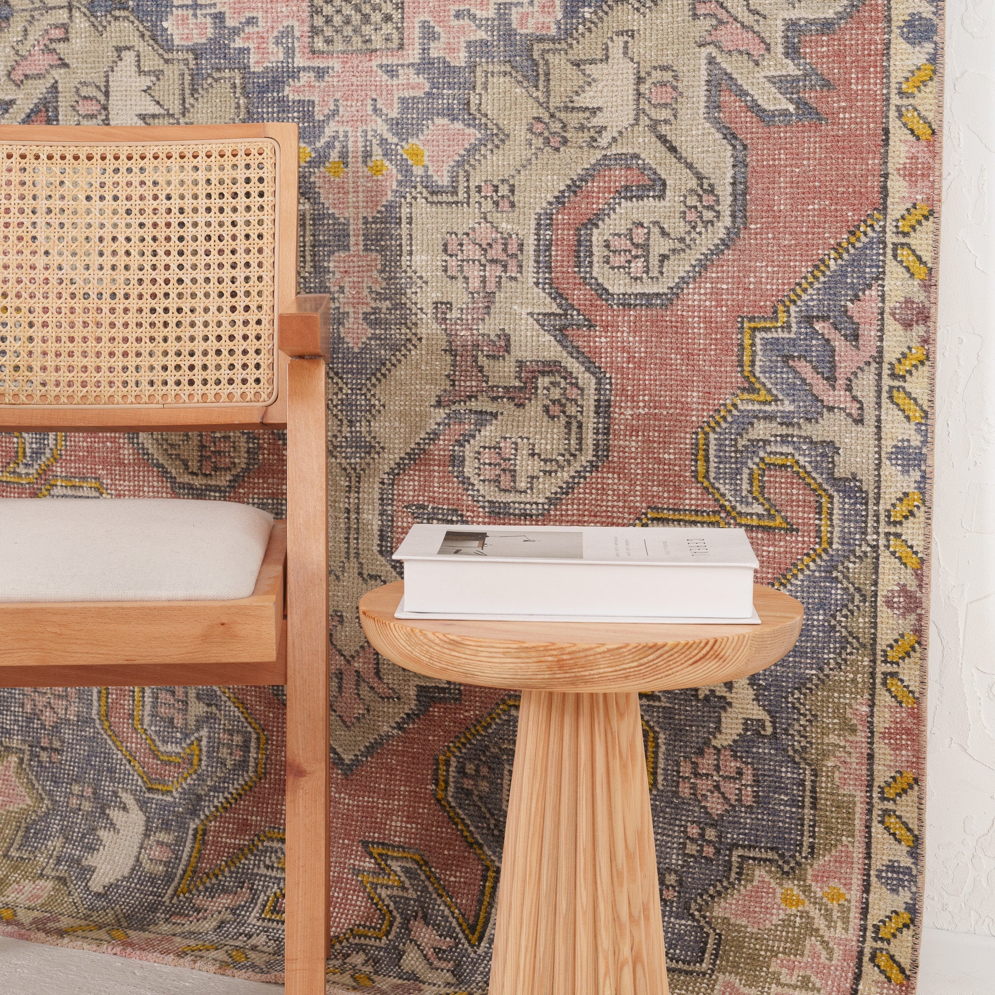 Oriental Pink Area Rug