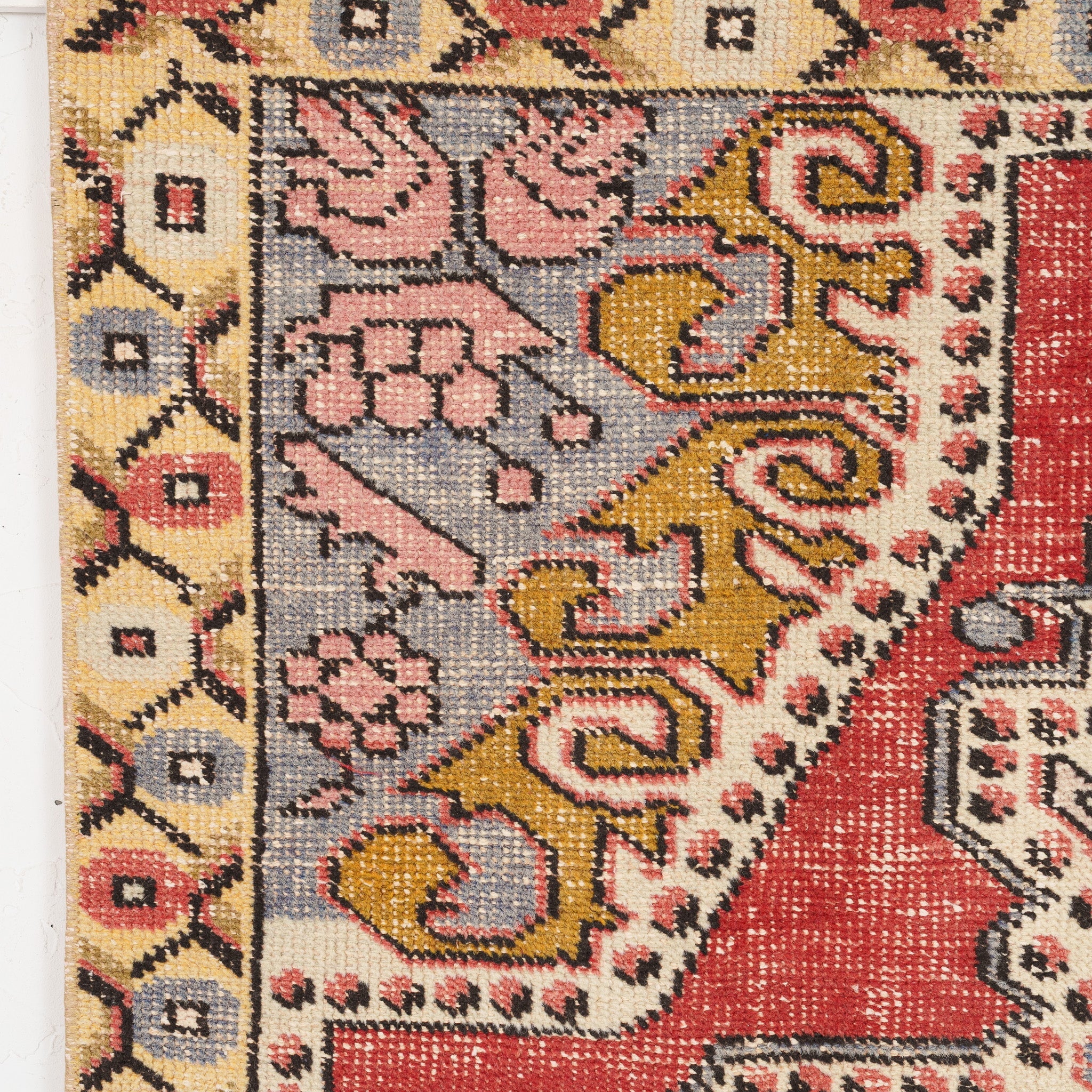 Agga - Vintage Turkish Small Rug