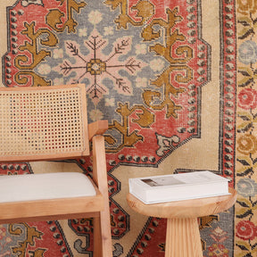 Oriental Beige Area Rug