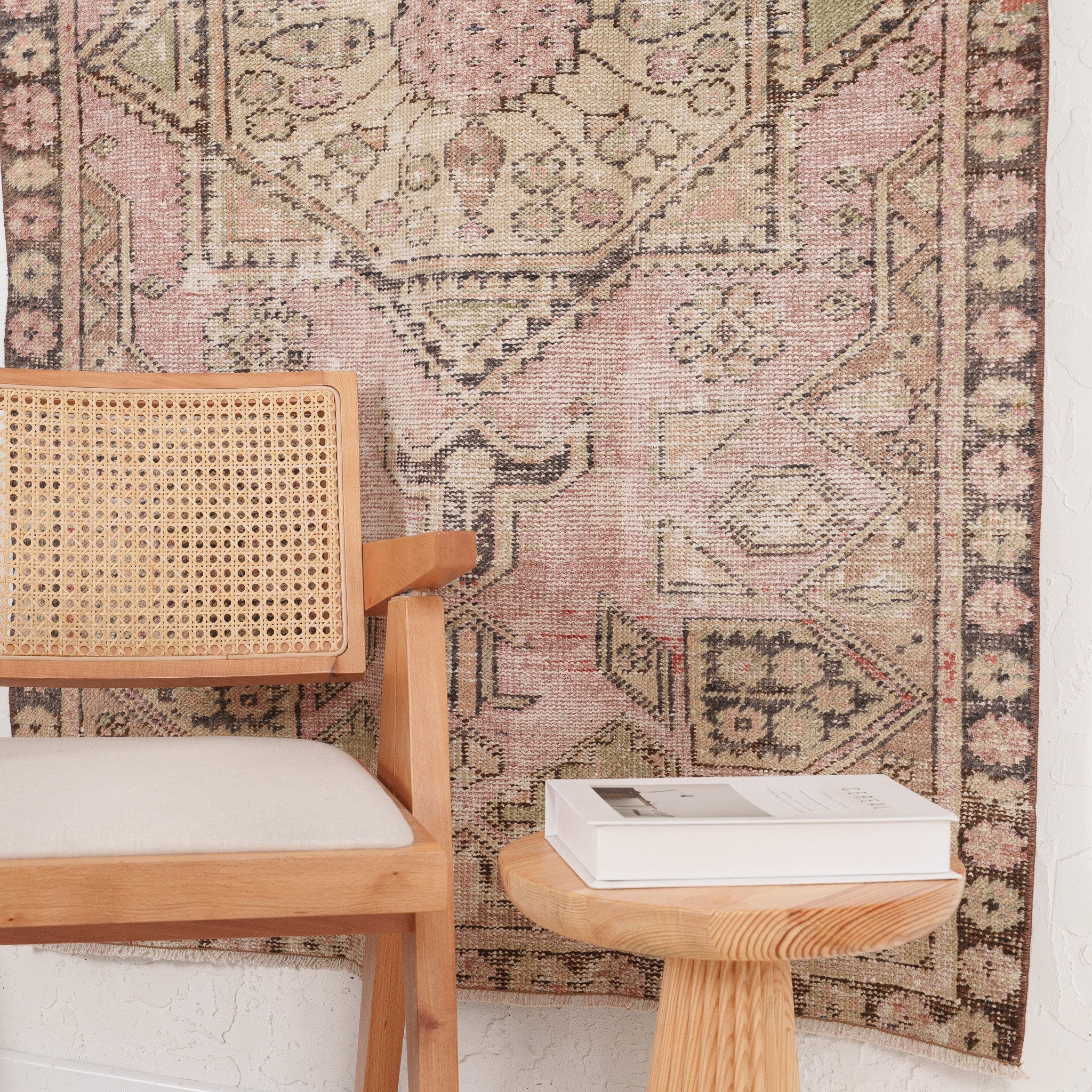 Oriental Pink Area Rug