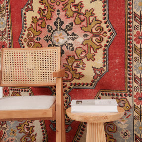 Oriental Red Area Rug