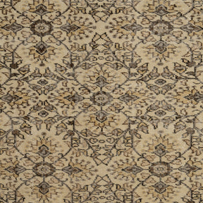 Authentic 6x10 area rug from turkish, in subtle beige tones