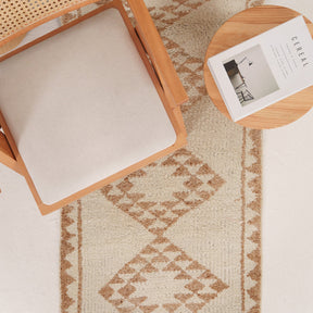 Oriental Beige Runner Rug