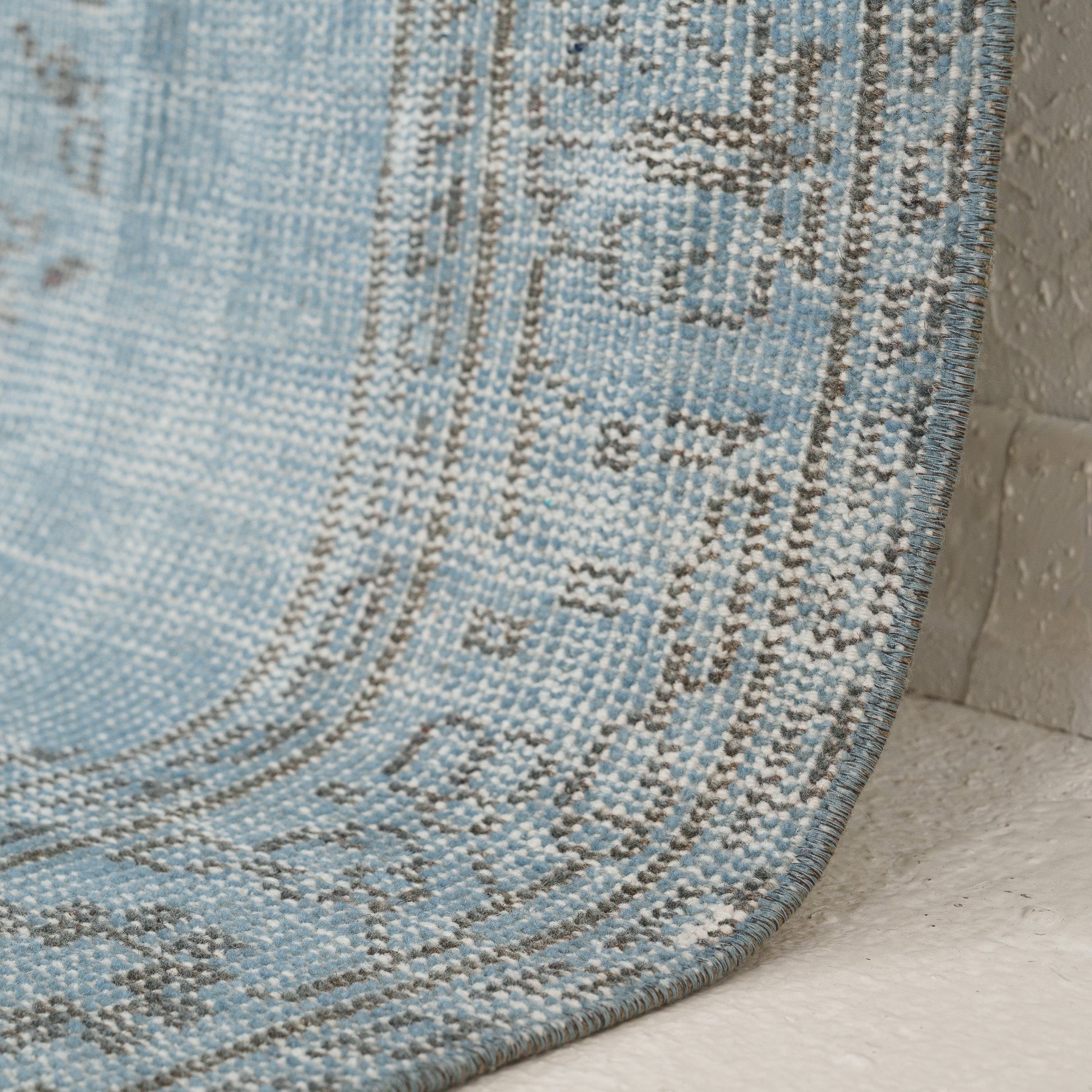 5' x 9' - Vintage Turkish Area Rug, Beige - Aditi | Kuden Rugs