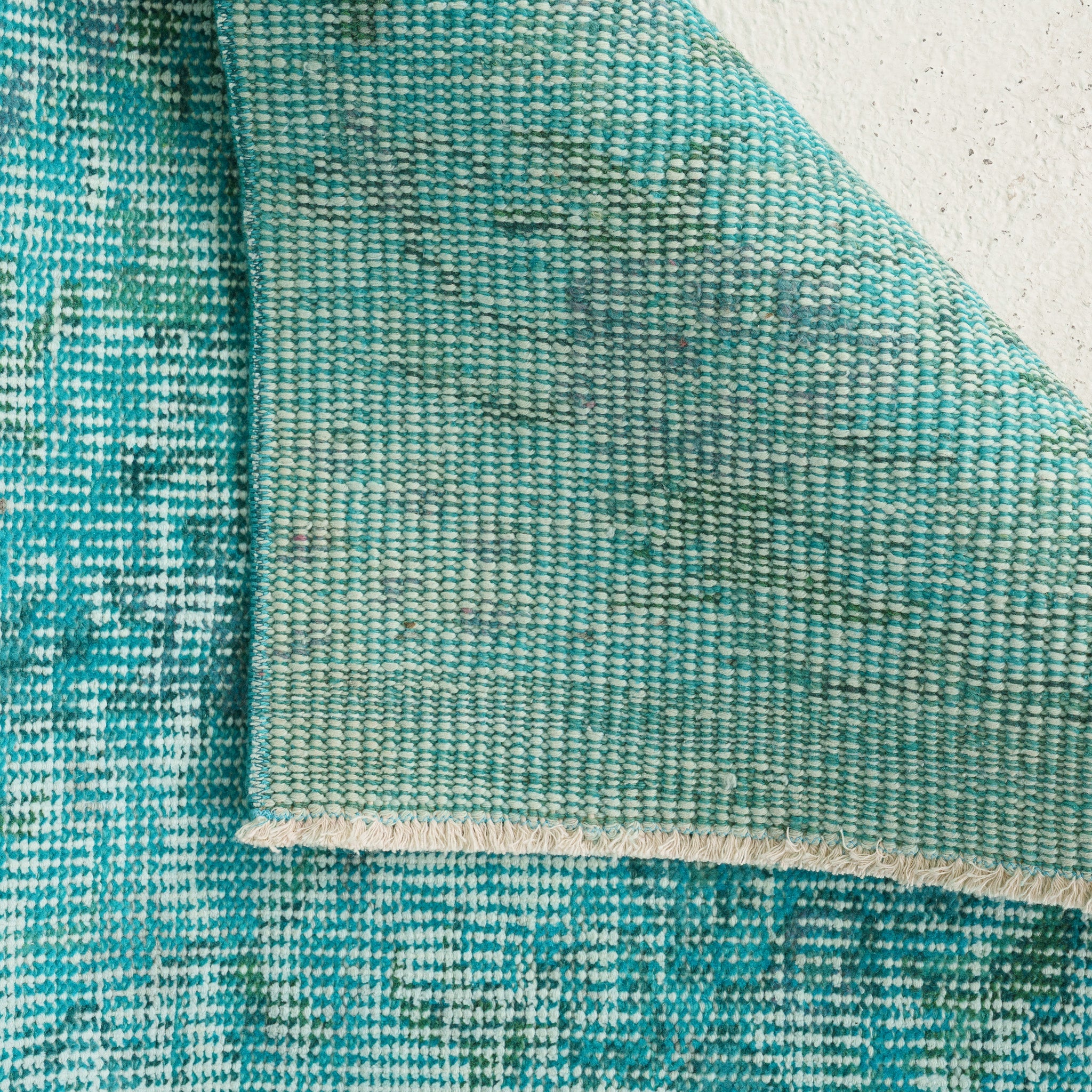 3x8 Blue Runner Rug