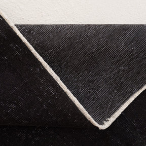 3x12 Black Runner Rug