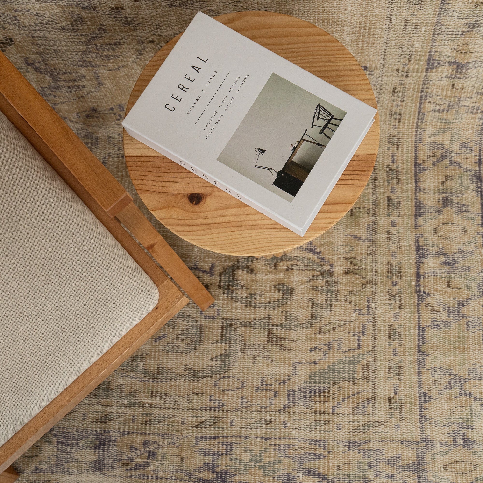 Olivette - Classic Turkish Rug, Vintage Heritage
