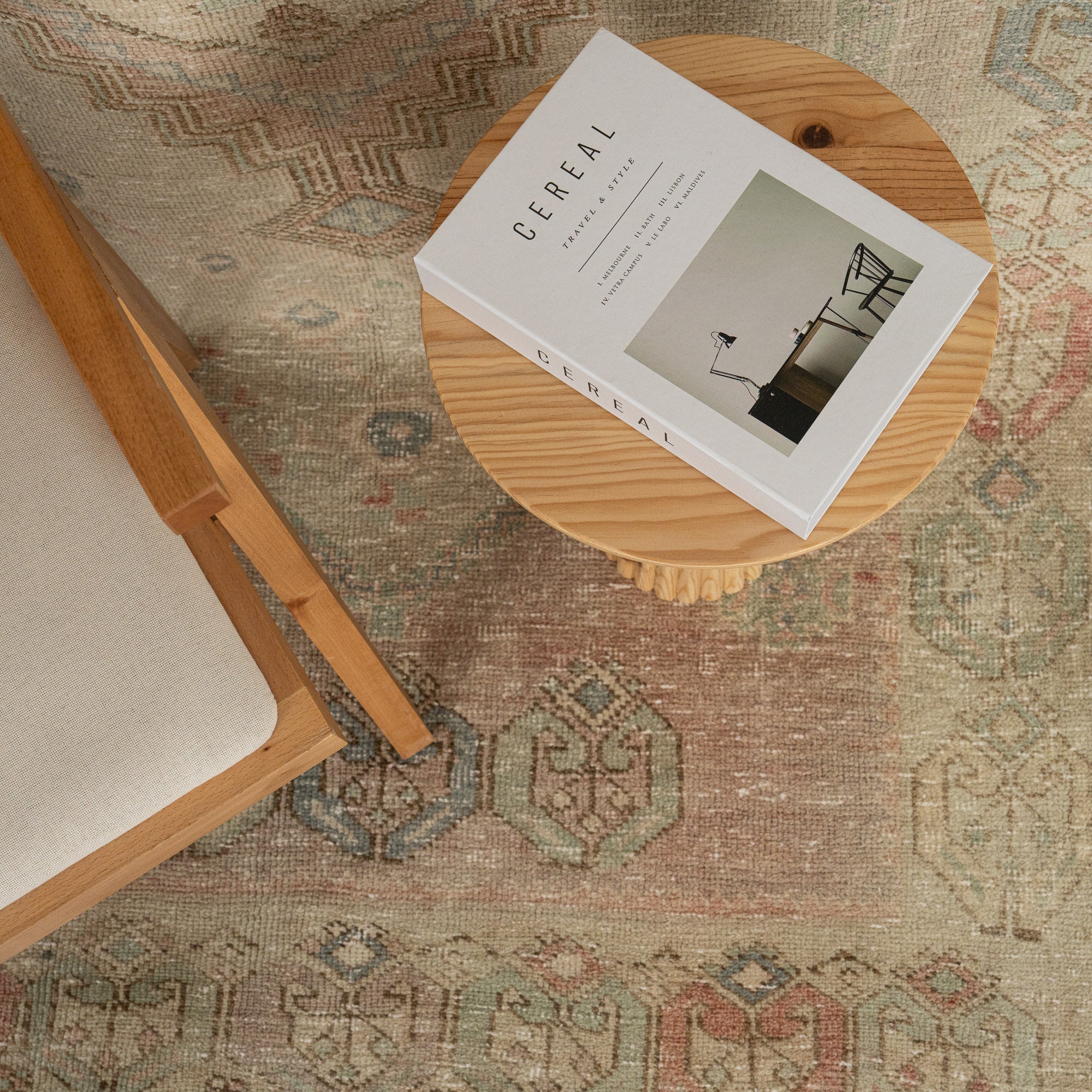 Nayana - Vintage Persian Rug, Handwoven Masterpiece