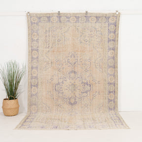 ラグ vintage turkish rug, 045 7'9