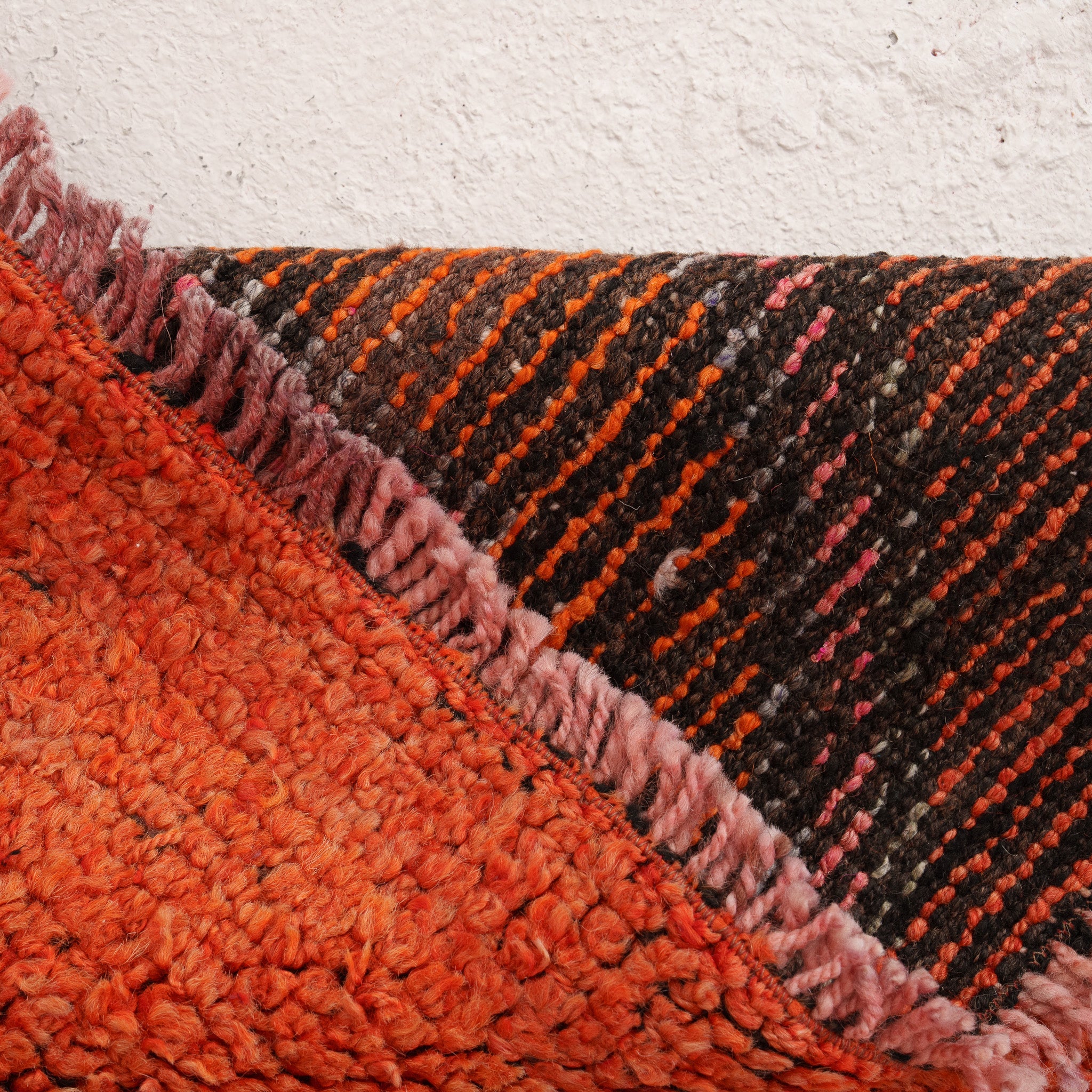 3x10 Orange Runner Rug