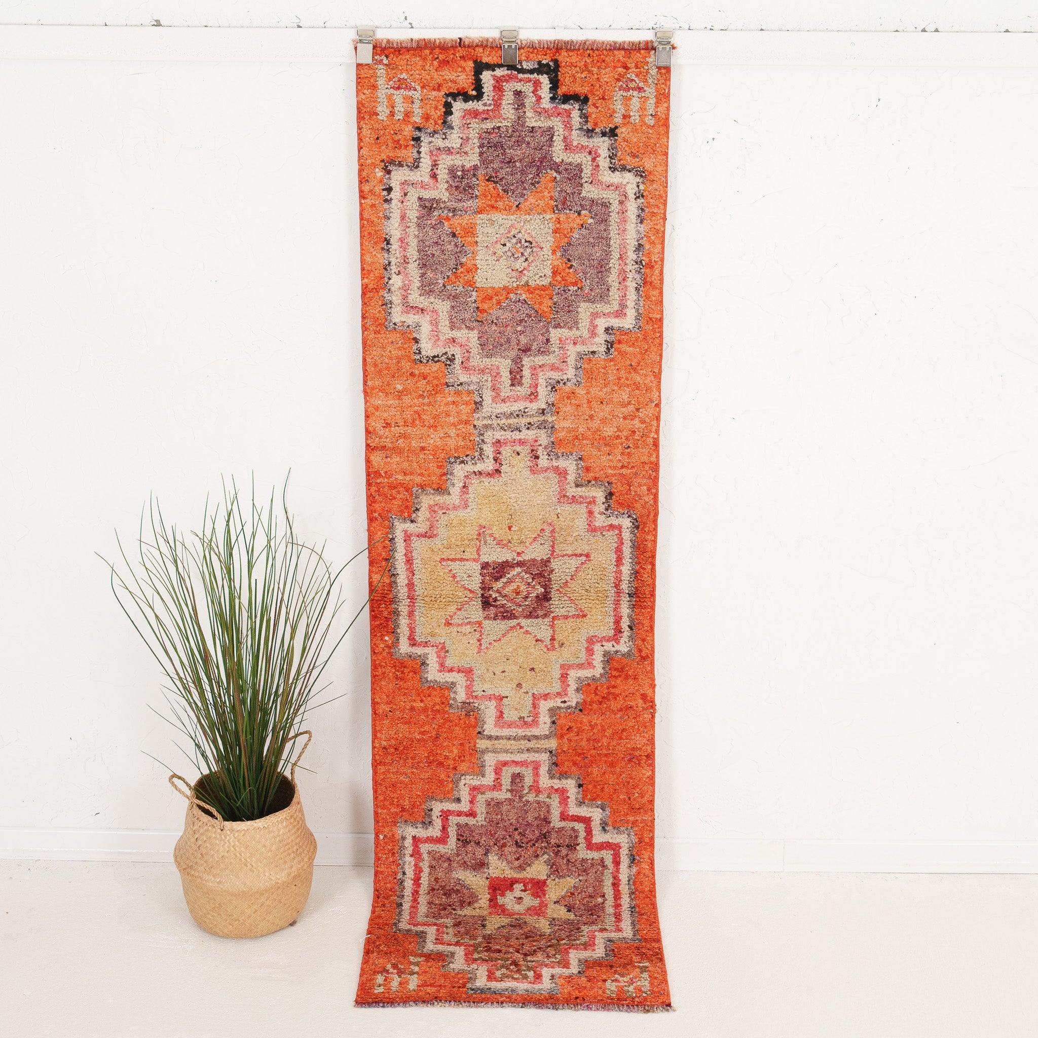 Alevia - Vintage Turkish Runner Rug