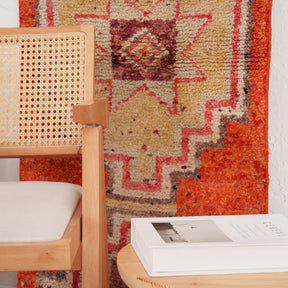 Oriental Orange Runner Rug