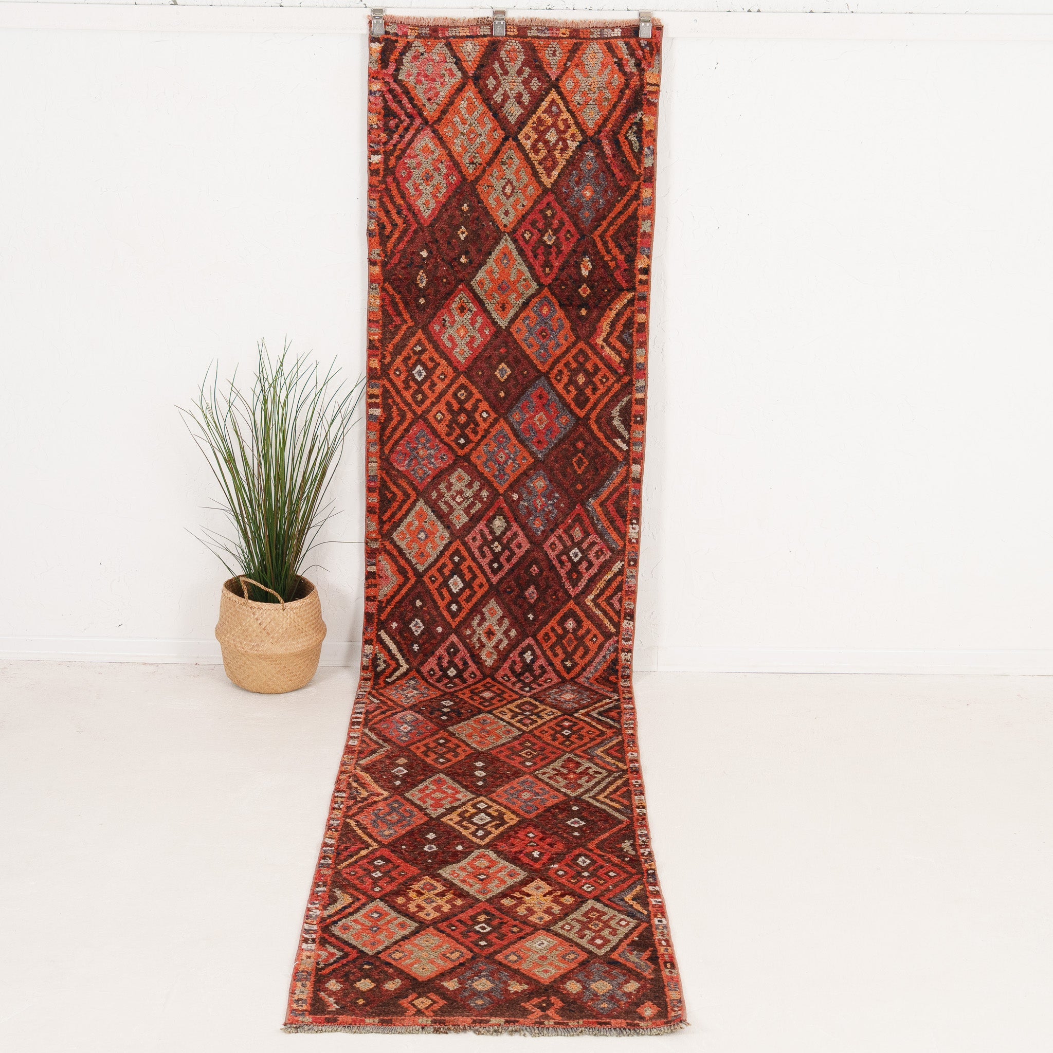 Agaria - Vintage Turkish Runner Rug