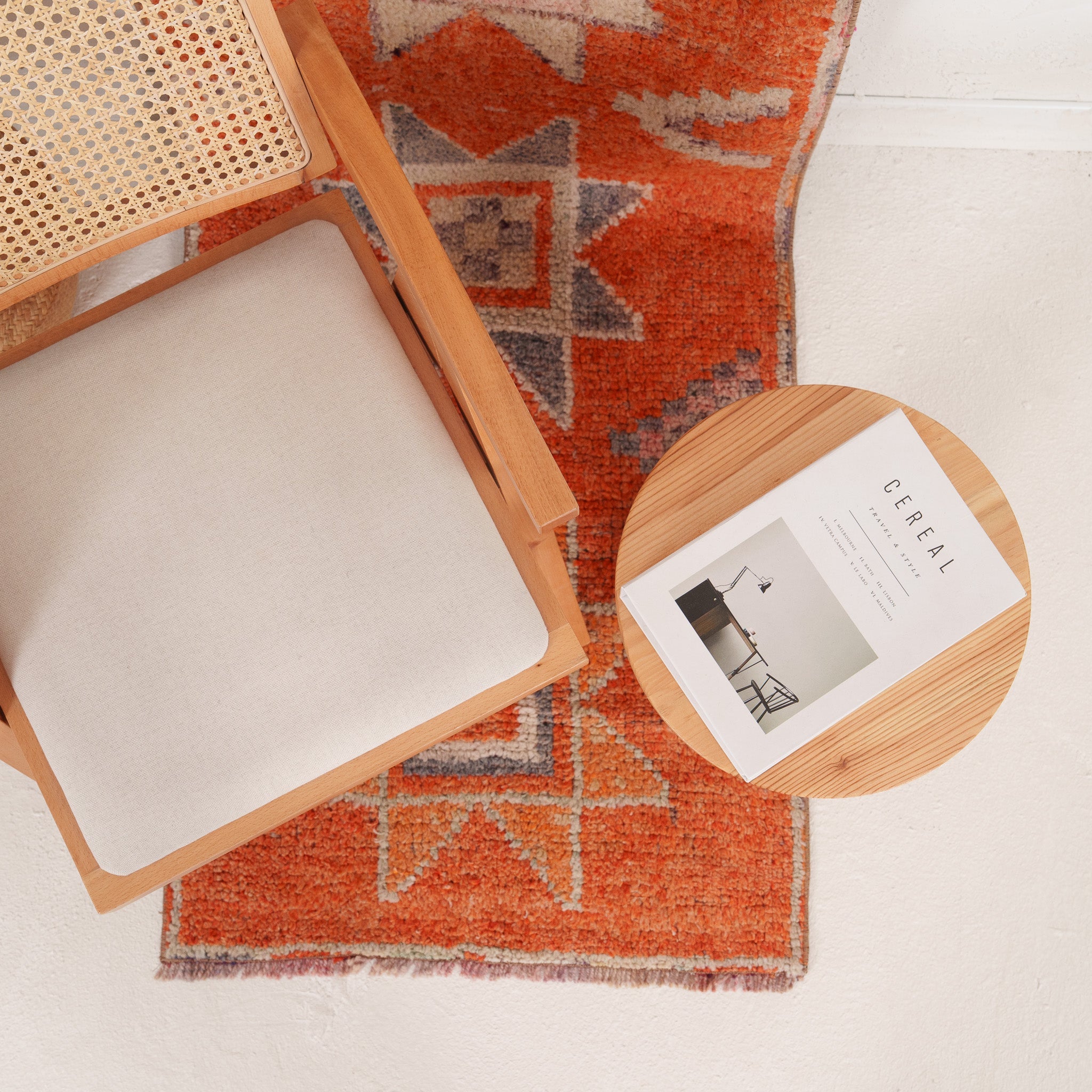 Oriental Orange Runner Rug
