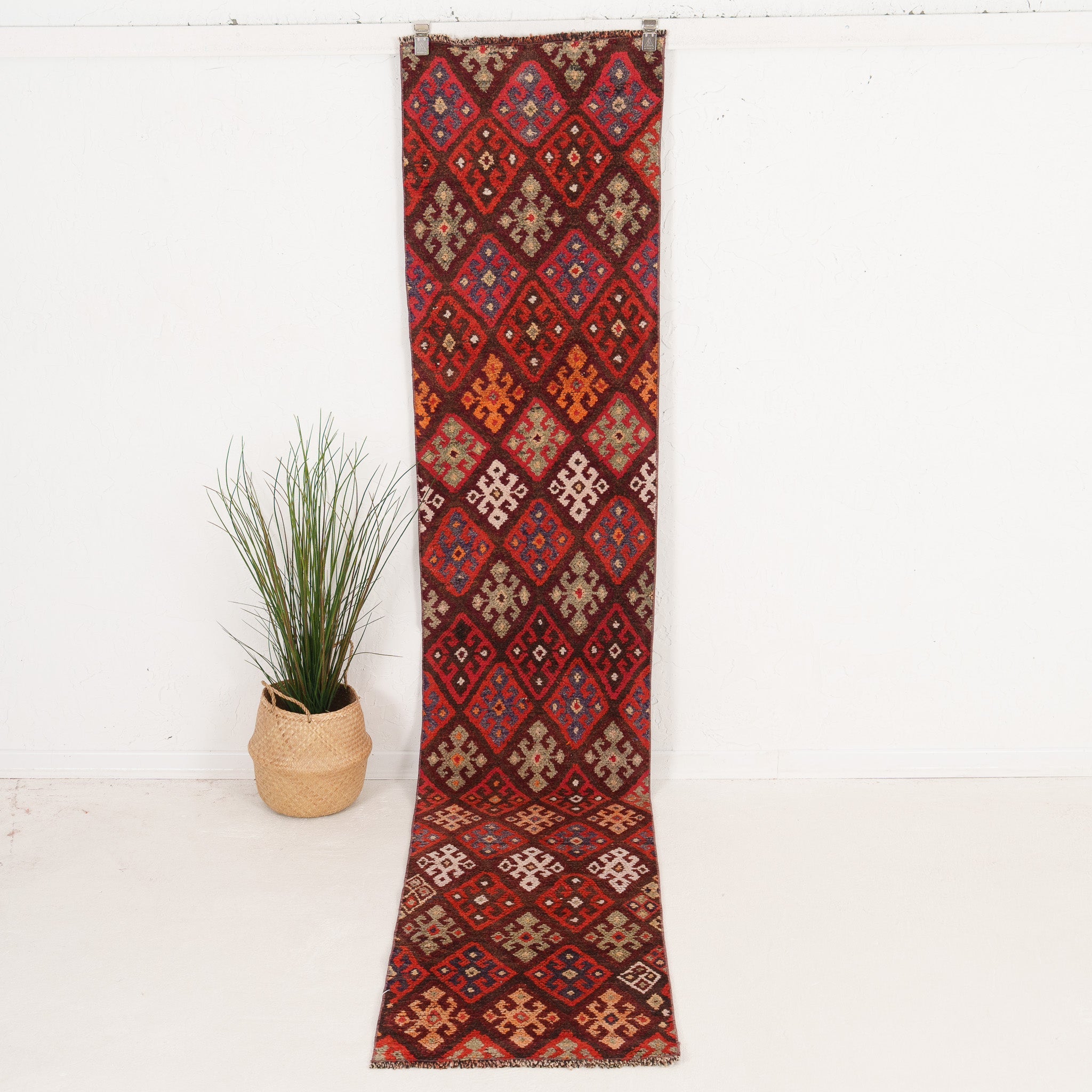 Ailene - Vintage Turkish Runner Rug