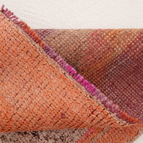 3x11 Orange Runner Rug