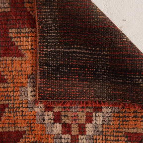 3x9 Orange Runner Rug
