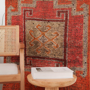 Oriental Orange Runner Rug
