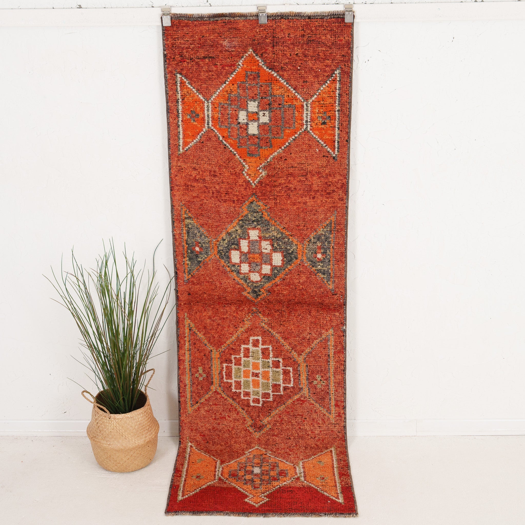 Aleka - Vintage Turkish Runner Rug