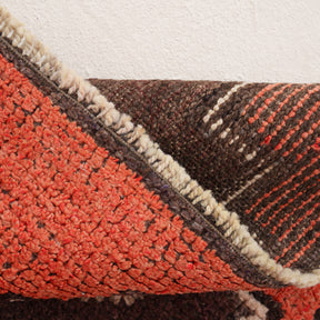 3x10 Orange Runner Rug