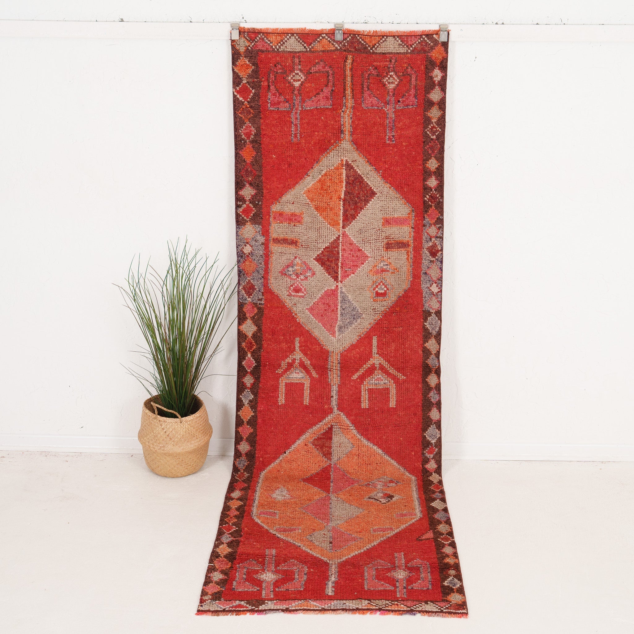 Aliina - Vintage Turkish Runner Rug