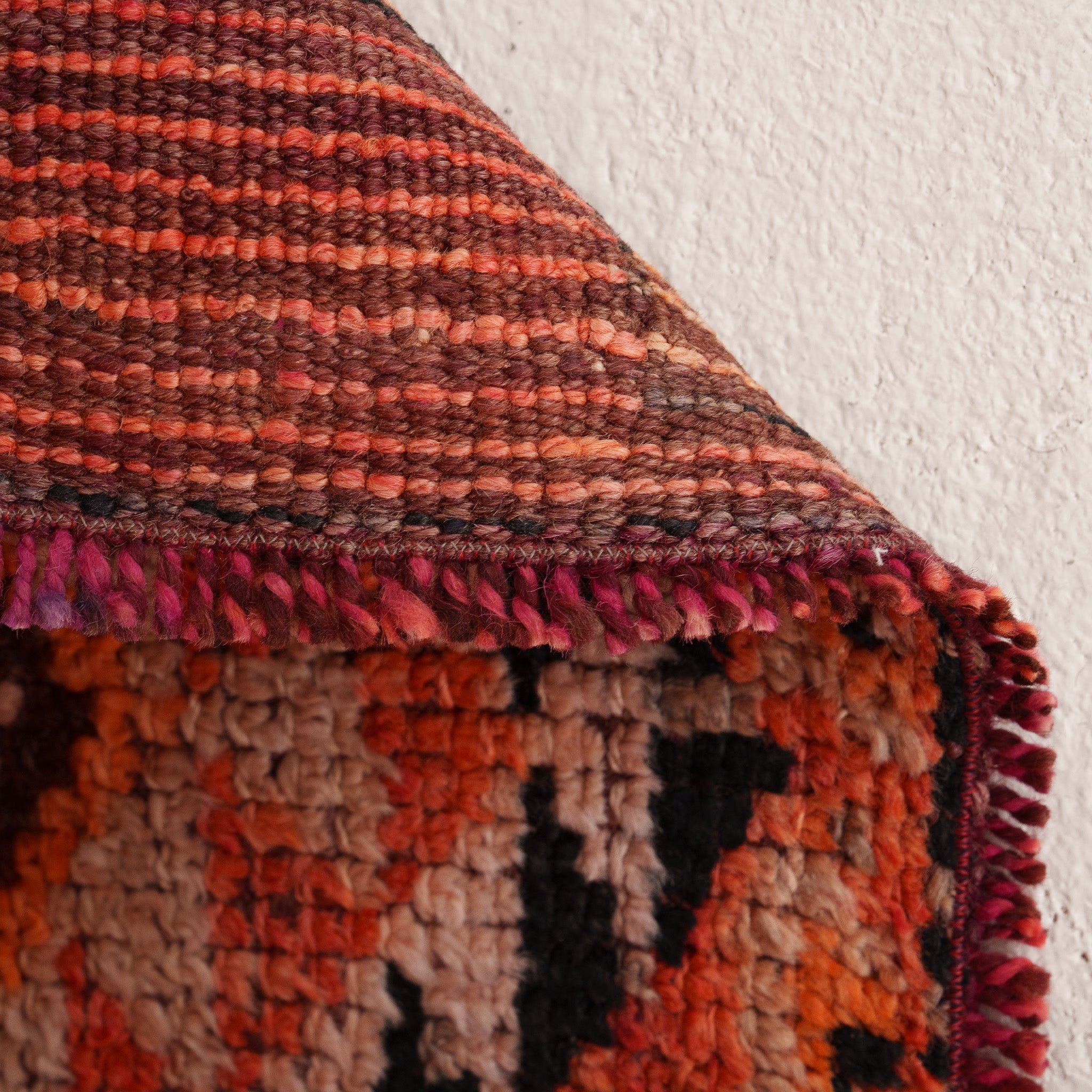 2x7 Orange Area Rug