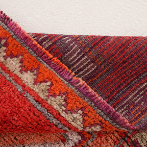 3x11 Red Runner Rug