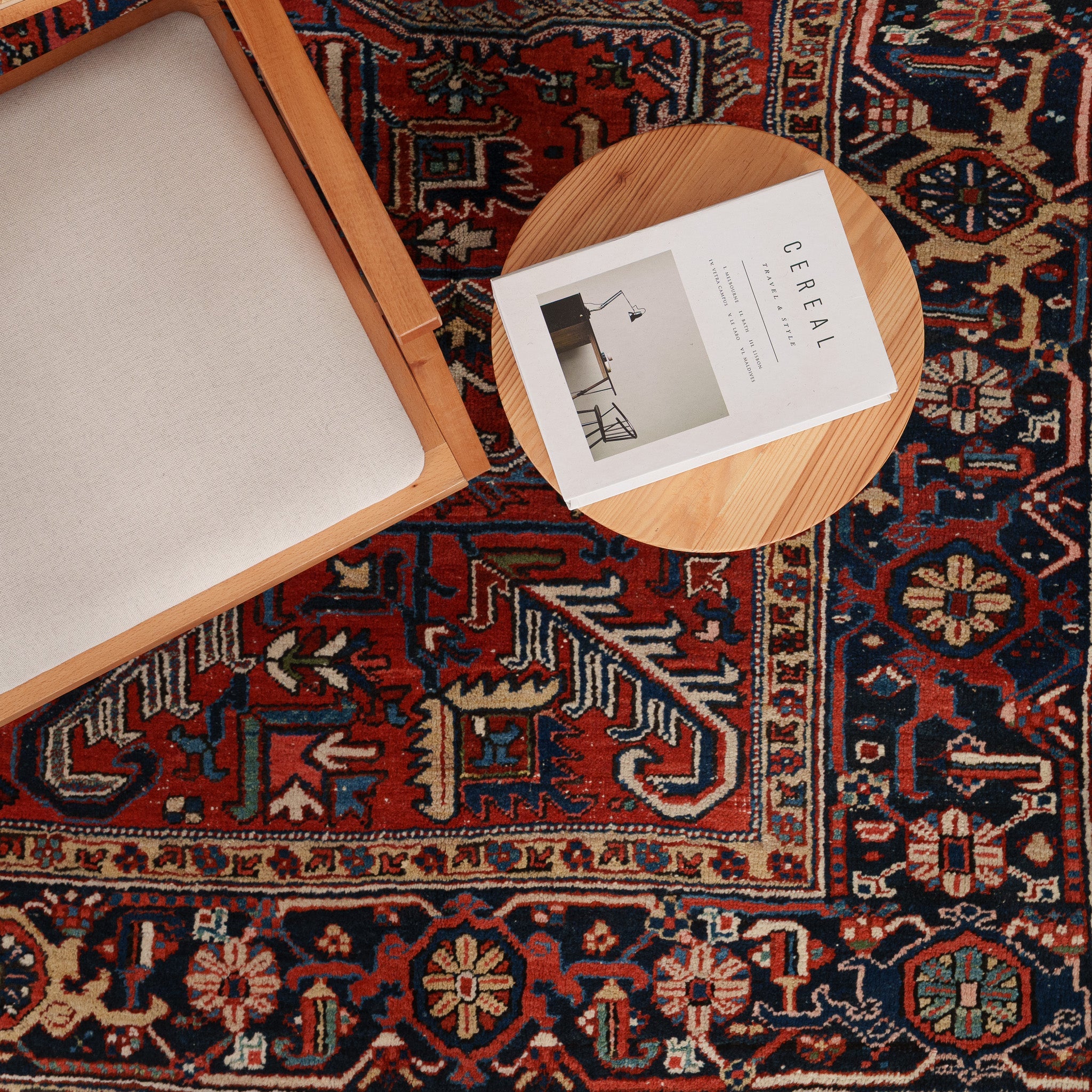 Oriental Red Area Rug