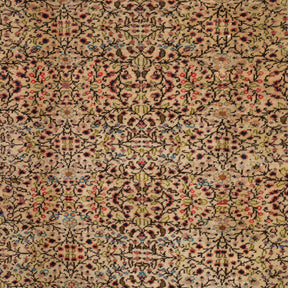 Green and Red Area Wool Rug
