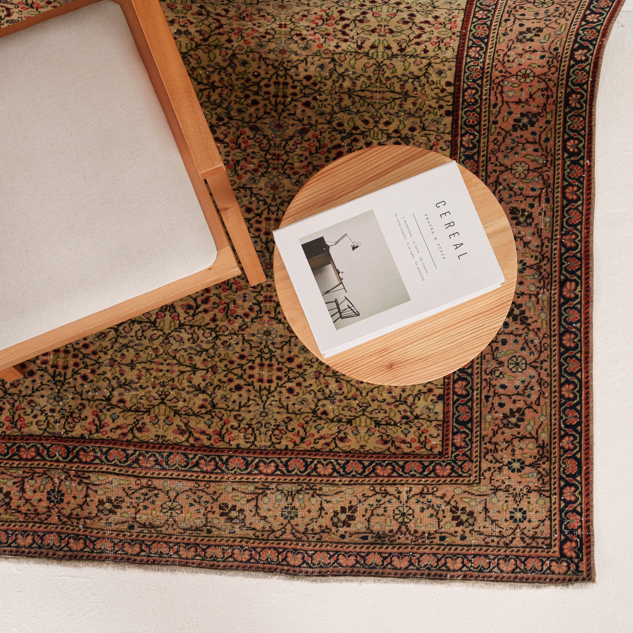 Oriental Green Area Rug