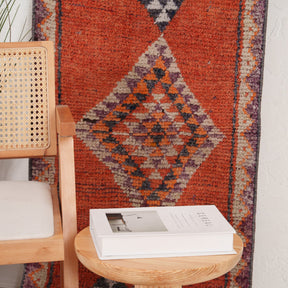 Oriental Orange Runner Rug