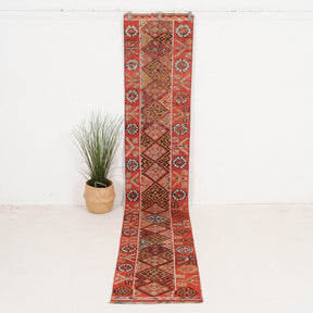 Adima - Vintage Turkish Runner Rug