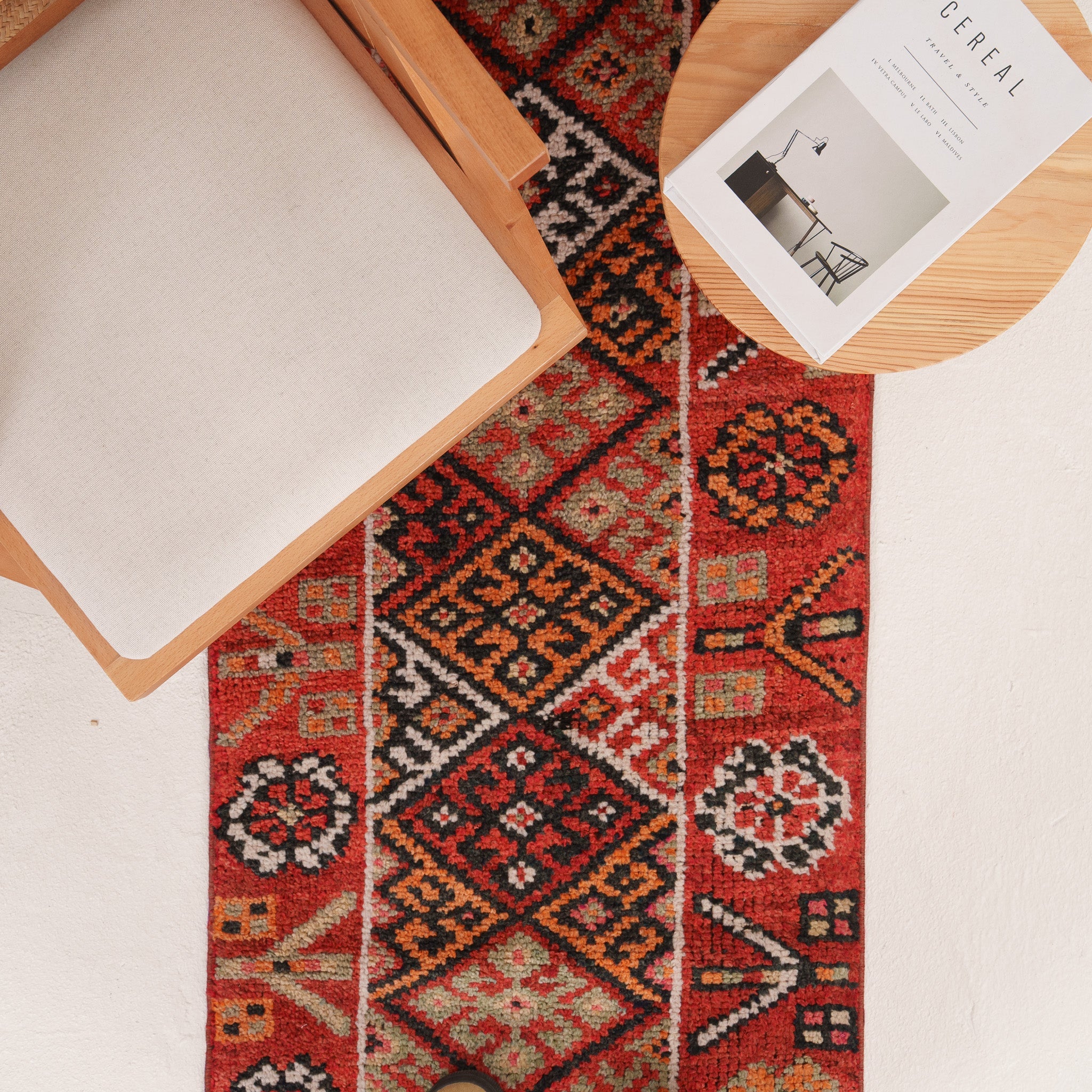 Oriental Red Runner Rug